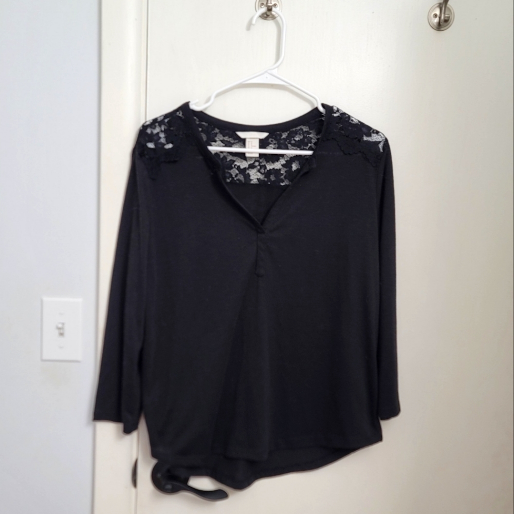 H&M Three-Quarter Sleeve Top